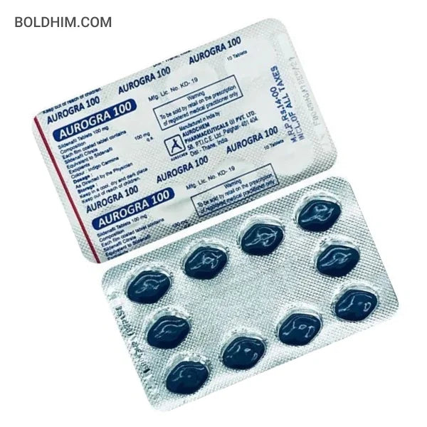 Aurogra 100mg - hims pills - boldhim